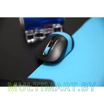 Мышь A4Tech Fstyler FG10 (черный/голубой) картинка 9